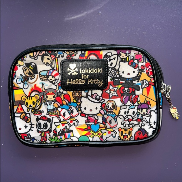tokidoki For Hello Kitty Wristlet Plus 1980 Purse Charm - Picture 1 of 13